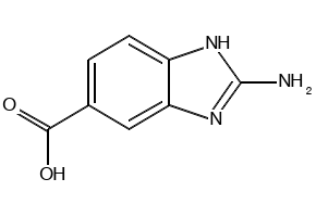 2-Amino-1H-benzo[d]imidazole-5-carboxylic acid, 76391-97-4, undefined, 
