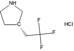 (3S)-3-(2,2,2-Trifluoroethyl)pyrrolidine hydrochloride, 2639960-45-3, undefined, 