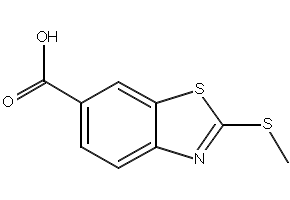 2-(Methylthio)benzo[d]thiazole-6-carboxylic acid, 1353505-74-4, undefined, 