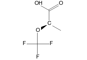 (R)-2-(Trifluoromethoxy)propanoic acid, 1867780-93-5, undefined, 