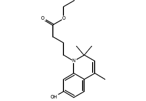 Ethyl 4-(7-hydroxy-2,2,4-trimethylquinolin-1(2H)-yl)butanoate, 1419182-48-1, undefined, 