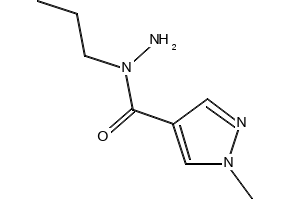 1-Methyl-N-propyl-1H-pyrazole-4-carbohydrazide, 2168229-57-8, undefined, 