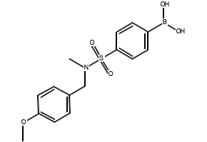 (4-(N-(4-Methoxybenzyl)-N-methylsulfamoyl)phenyl)boronic acid, 913835-54-8, undefined, 