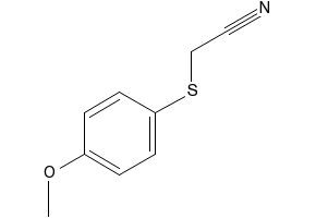 2-((4-Methoxyphenyl)thio)acetonitrile, 79506-66-4, undefined, 