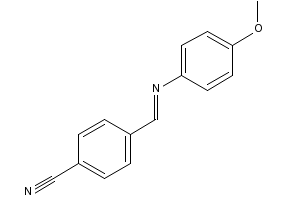 4-(((4-Methoxyphenyl)imino)methyl)benzonitrile, 20256-89-7, undefined, 