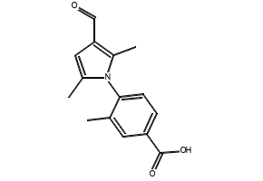 4-(3-Formyl-2,5-dimethyl-1h-pyrrol-1-yl)-3-methylbenzoic acid, 409353-44-2, undefined, 