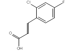 (E)-3-(2-Chloro-4-fluorophenyl)acrylic acid, 174603-37-3, undefined, 