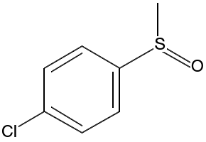 P-Chlorophenyl methyl sulfoxide, 934-73-6, undefined, 