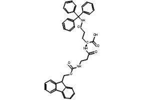 (S)-2-(3-((((9H-Fluoren-9-yl)methoxy)carbonyl)amino)propanamido)-5-oxo-5-(tritylamino)pentanoic acid