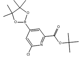 tert-Butyl 6-chloro-4-(4,4,5,5-tetramethyl-1,3,2-dioxaborolan-2-yl)picolinate, 2096341-89-6, undefined, 