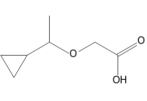 2-(1-Cyclopropylethoxy)acetic acid, 189956-03-4, undefined, 
