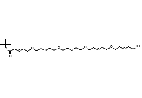 tert-Butyl 29-hydroxy-3,6,9,12,15,18,21,24,27-nonaoxanonacosanoate, 2414393-39-6, undefined, 
