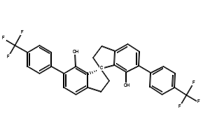 (S)-6,6'-Bis(4-(trifluoromethyl)phenyl)-2,2',3,3'-tetrahydro-1,1'-spirobi[indene]-7,7'-diol, 1621066-71-4, undefined, 