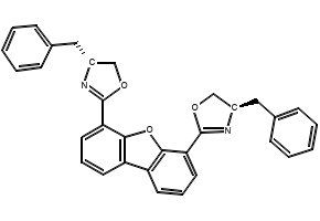 4,6-Bis((R)-4-benzyl-4,5-dihydrooxazol-2-yl)dibenzo[b,d]furan, 1080596-47-9, undefined, 