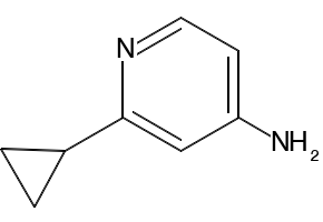 2-Cyclopropylpyridin-4-amine, 340006-71-5, undefined, 