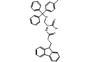(S)-2-((((9H-Fluoren-9-yl)methoxy)carbonyl)amino)-3-((diphenyl(p-tolyl)methyl)amino)propanoic acid