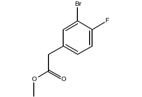 Methyl 2-(3-bromo-4-fluorophenyl)acetate, 885681-61-8, undefined, 