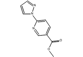 Methyl 6-(1H-pyrazol-1-yl)nicotinate, 321533-62-4, undefined, 