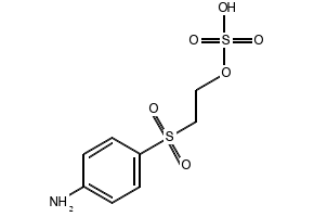 2-((4-Aminophenyl)sulfonyl)ethyl hydrogen sulfate, 2494-89-5, undefined, 
