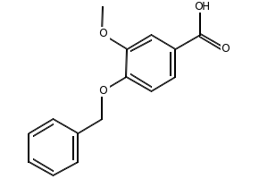 4-Benzyloxy-3-methoxybenzoicacid, 1486-53-9, undefined, 
