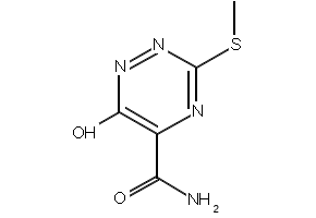 3-(Methylthio)-6-oxo-1,6-dihydro-1,2,4-triazine-5-carboxamide, 96259-33-5, undefined, 
