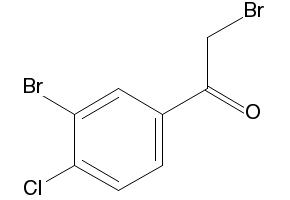 2-Bromo-1-(3-bromo-4-chlorophenyl)ethanone, 87427-58-5, undefined, 