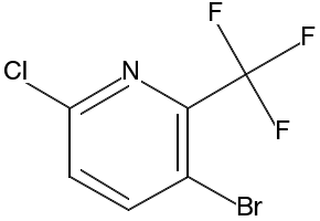 3-Bromo-6-chloro-2-(trifluoromethyl)pyridine, 1227563-63-4, undefined, 