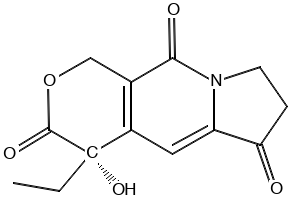 (S)-4-Ethyl-4-hydroxy-7,8-dihydro-1H-pyrano[3,4-f]indolizine-3,6,10(4H)-trione, 110351-94-5, undefined, 