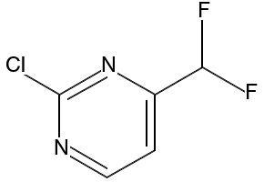 2-Chloro-4-(difluoromethyl)pyrimidine, 1261629-31-5, undefined, 
