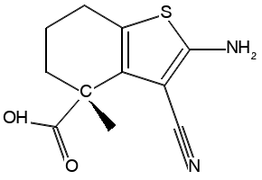 (R)-2-Amino-3-cyano-4-methyl-4,5,6,7-tetrahydrobenzo[b]thiophene-4-carboxylic acid, 2938170-12-6, undefined, 