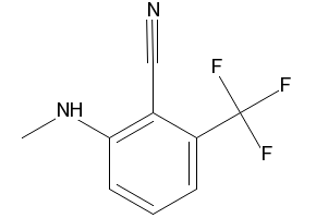 2-(Methylamino)-6-(trifluoromethyl)benzonitrile, 1369859-62-0, undefined, 