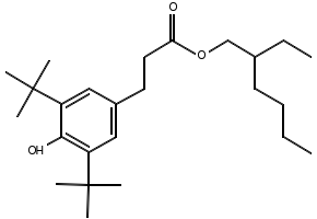 2-Ethylhexyl 3-(3,5-di-tert-butyl-4-hydroxyphenyl)propanoate, 144429-84-5, undefined, 