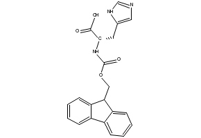 (((9H-Fluoren-9-yl)methoxy)carbonyl)-L-histidine, 116611-64-4, undefined, 