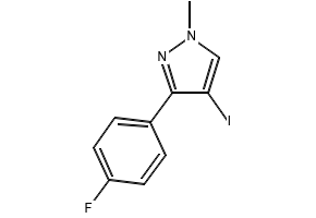 3-(4-Fluorophenyl)-4-iodo-1-methyl-1H-pyrazole, 3026712-67-1, undefined, 