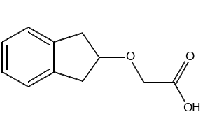 2-((2,3-Dihydro-1H-inden-2-yl)oxy)acetic acid, 189956-42-1, undefined, 