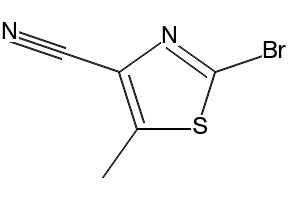 2-Bromo-5-methylthiazole-4-carbonitrile, 1379365-49-7, undefined, 