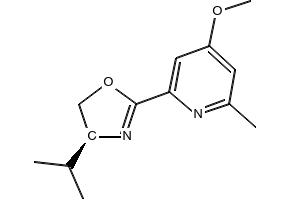 (S)-4-Isopropyl-2-(4-methoxy-6-methylpyridin-2-yl)-4,5-dihydrooxazole, 2634687-56-0, undefined, 