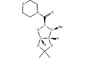 ((3AS,5R,6S,6aS)-6-hydroxy-2,2-dimethyltetrahydrofuro[2,3-d][1,3]dioxol-5-yl)(morpholino)methanone, 1103738-19-7, undefined, 