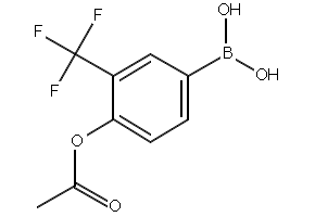 (4-Acetoxy-3-(trifluoromethyl)phenyl)boronic acid, 2304633-90-5, undefined, 