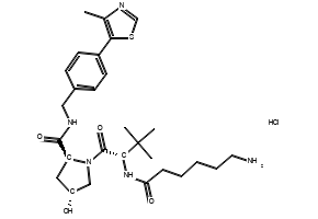 (S,R,S)-AHPC-C5-NH2 (hydrochloride), 2170695-20-0, undefined, 