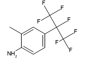 2-Methyl-4-(1,1,1,2,3,3,3-heptafluoro-2-propyl)aniline, 238098-26-5, undefined, 