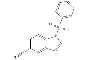 1-(Phenylsulfonyl)-1H-indole-5-carbonitrile, 144340-21-6, undefined, 