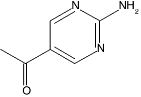 1-(2-Aminopyrimidin-5-yl)ethan-1-one, 124491-42-5, undefined, 