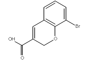 8-Bromo-2h-chromene-3-carboxylic acid, 885270-74-6, undefined, 