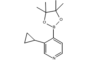 3-Cyclopropyl-4-(4,4,5,5-tetramethyl-1,3,2-dioxaborolan-2-yl)pyridine, 2096333-32-1, undefined, 
