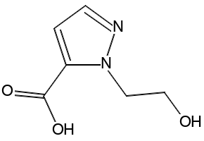 1-(2-Hydroxyethyl)-1H-pyrazole-5-carboxylic acid, 1434073-21-8, undefined, 