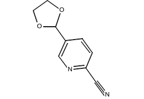 5-(1,3-Dioxolan-2-yl)picolinonitrile, 671776-91-3, undefined, 