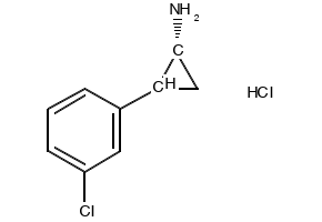 trans-2-(3-Chlorophenyl)cyclopropan-1-amine hydrochloride, 131844-46-7, undefined, 
