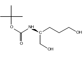 tert-Butyl (S)-(1,5-dihydroxypentan-2-yl)carbamate, 162955-48-8, undefined, 