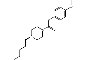 trans-4-Methoxyphenyl 4-pentylcyclohexanecarboxylate, 67589-52-0, undefined, 